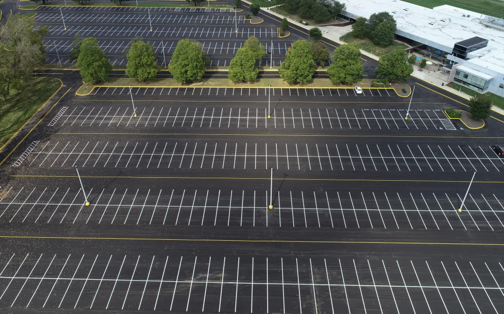 Parking Lot Striping Line Painting