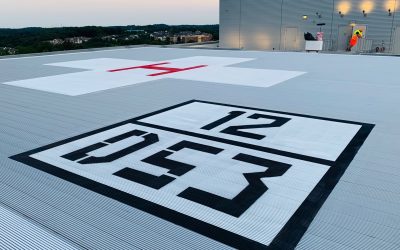 Helipad painting